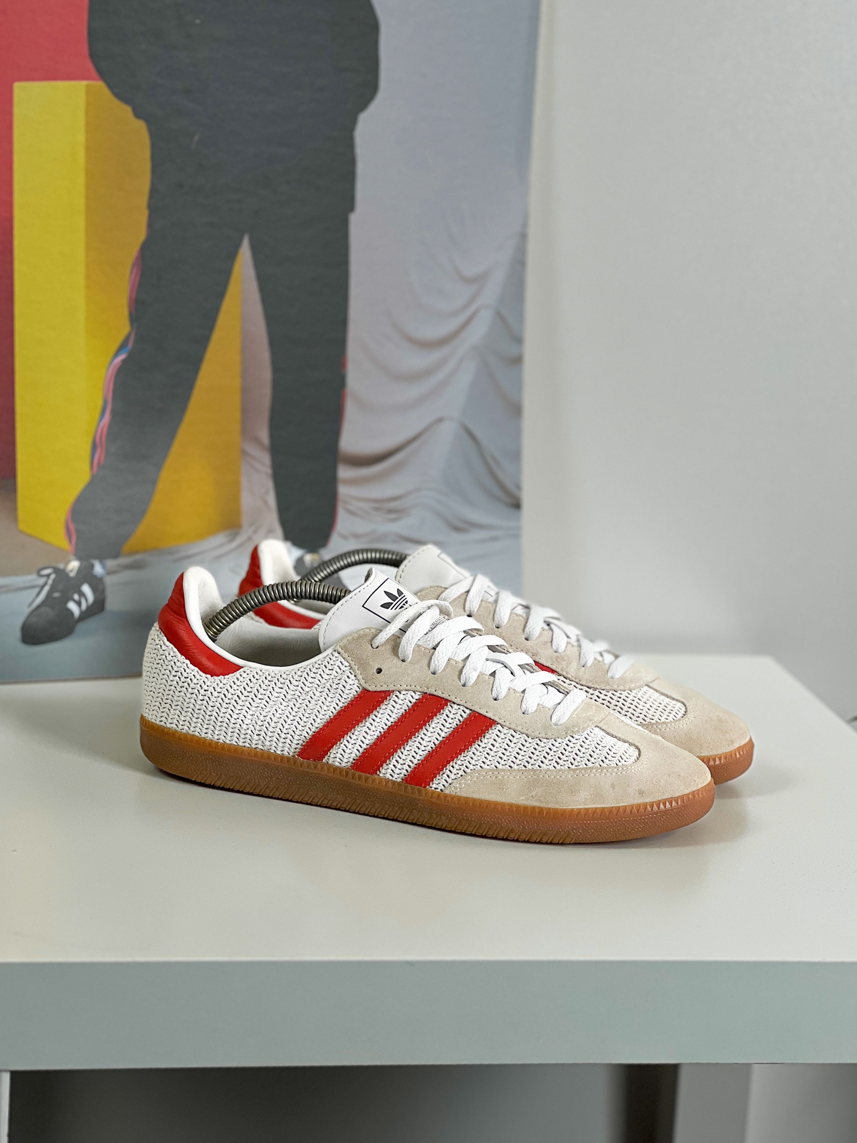 adidas gazelle silver green womens Adidas x Wales Bonner Pony Tonal Samba Shoes – Extra Butter main image 0