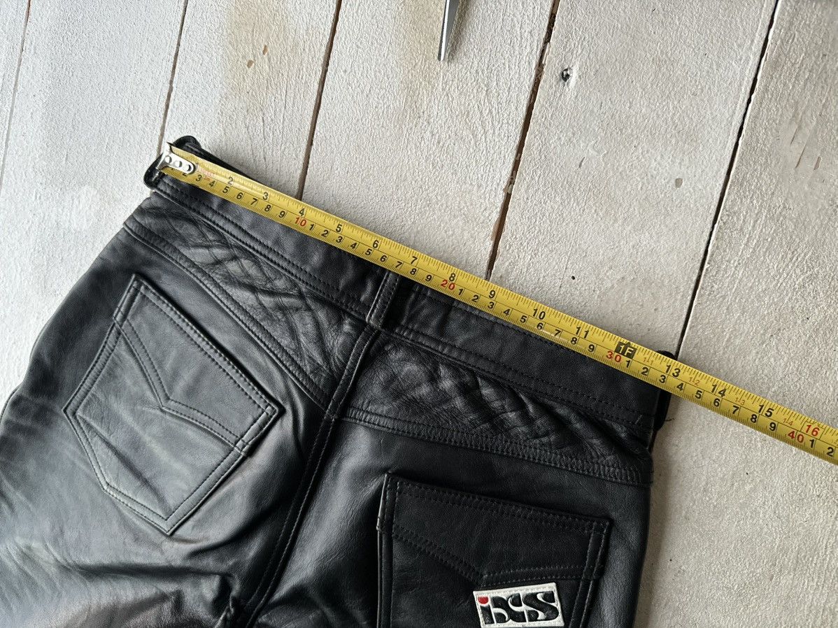 Leather IXS 🚨Vintage leather pants motorcycles BROWN LUXURY Y2K Size US 26 / EU 42 - 16 Thumbnail
