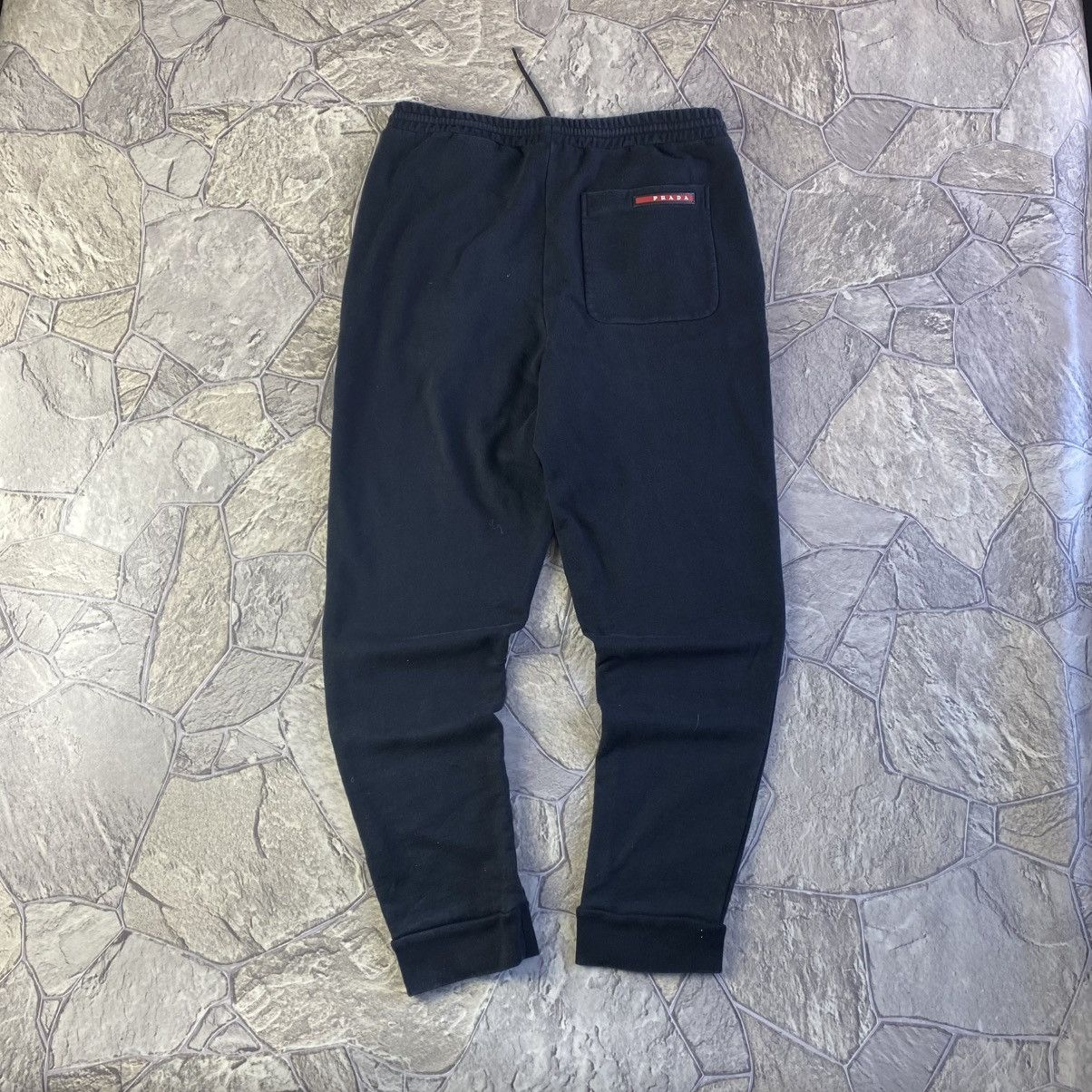 Prada Vintage Prada Red Tab Sweatpants Size US 30 / EU 46 - 1 Thumbnail