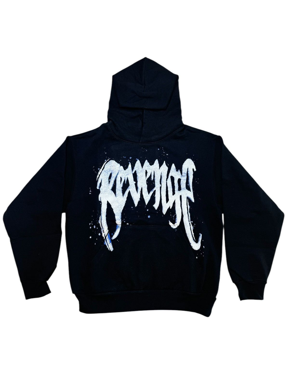 Revenge Revenge Snowfall Hoodie Black SIZE MEDIUM Size US M / EU 48-50 / 2 - 1 Thumbnail