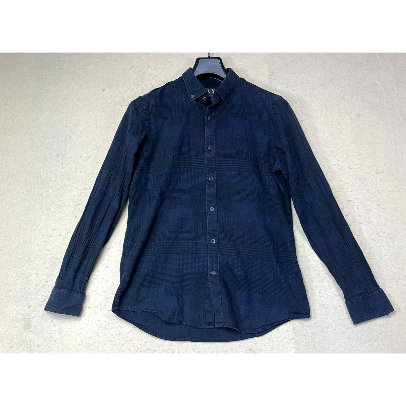 Armani Exchange Armani Exchange Shirt Plaid Long Sleeve Button-Down Blue Men's M Regular Size US M / EU 48-50 / 2 - 2 Thumbnail