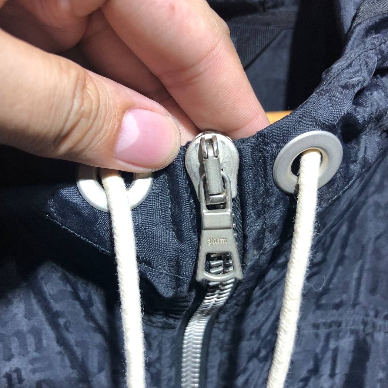 Palm Angels Palm Angels Monogram AOP zip up windbreaker jacket Size US XXL / EU 58 / 5 - 14 Thumbnail
