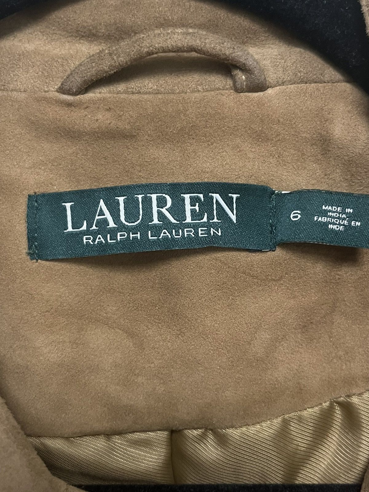 Lauren Ralph Lauren × Ralph Lauren Suede biker jacket. Size medium Size M / US 6-8 / IT 42-44 - 5 Thumbnail