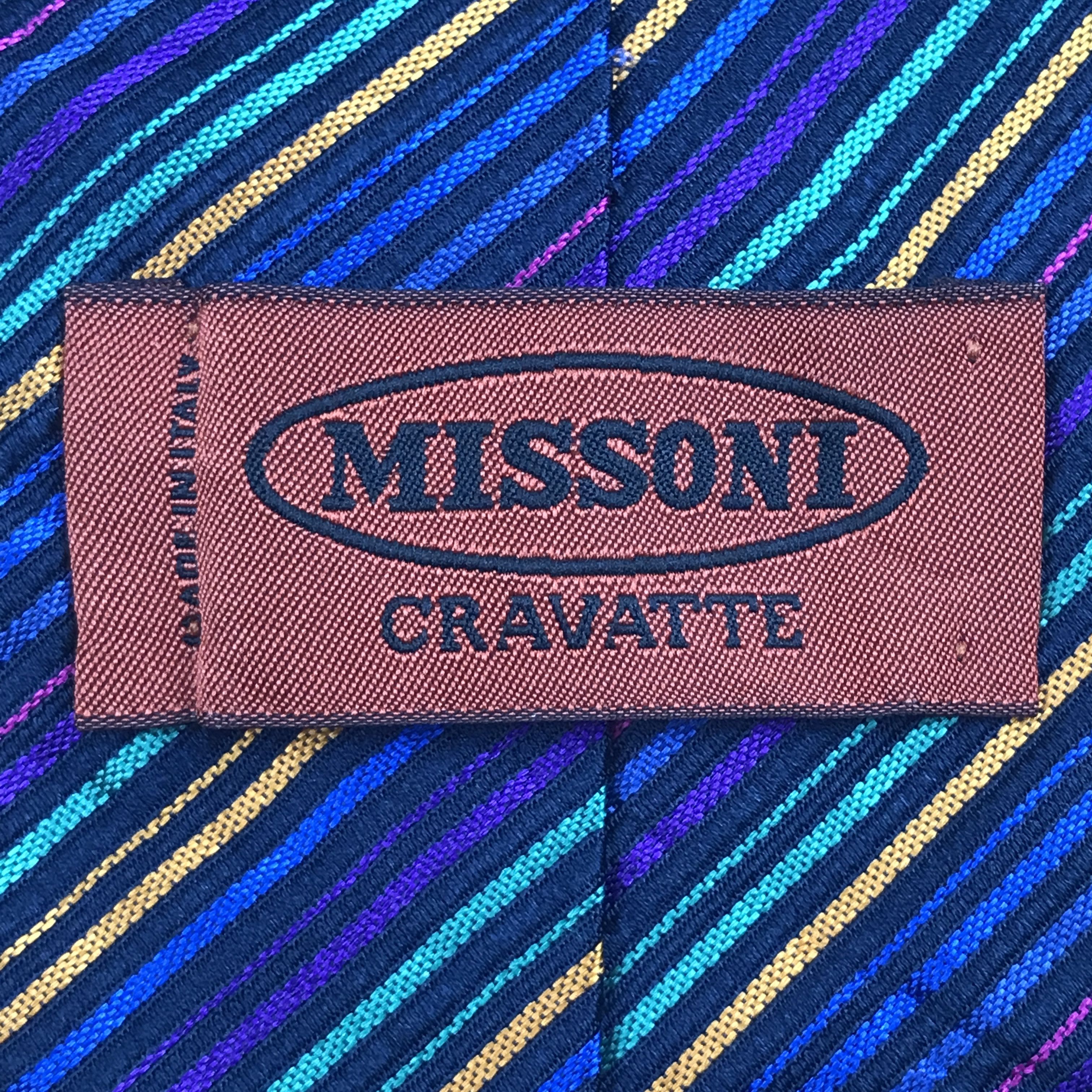 Missoni × Vintage Vintage Missoni Silk Necktie Size ONE SIZE - 6 Thumbnail