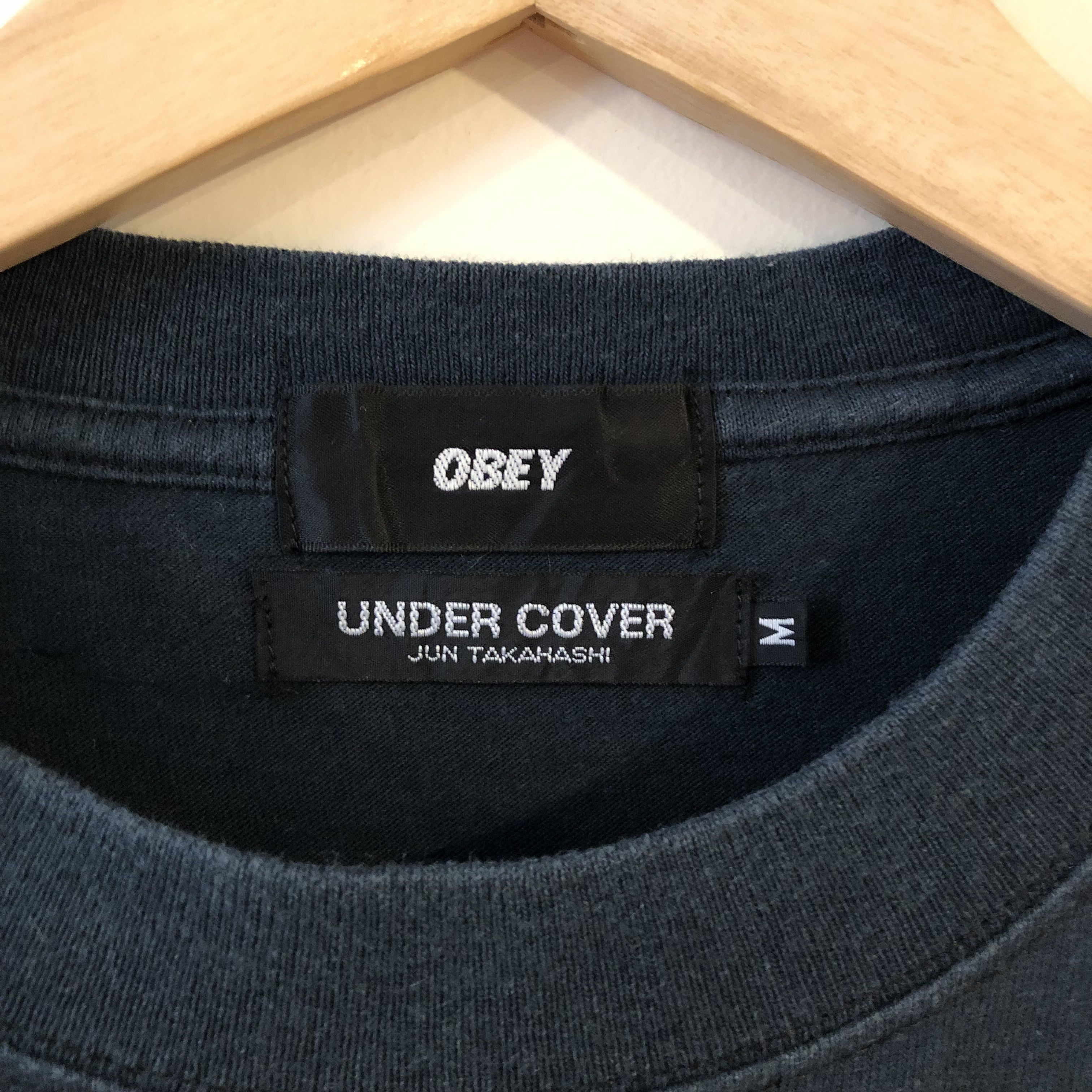Undercover x Obey Rare Vintage 90s Collaboration Tee Size US M / EU 48-50 / 2 - 3 Thumbnail