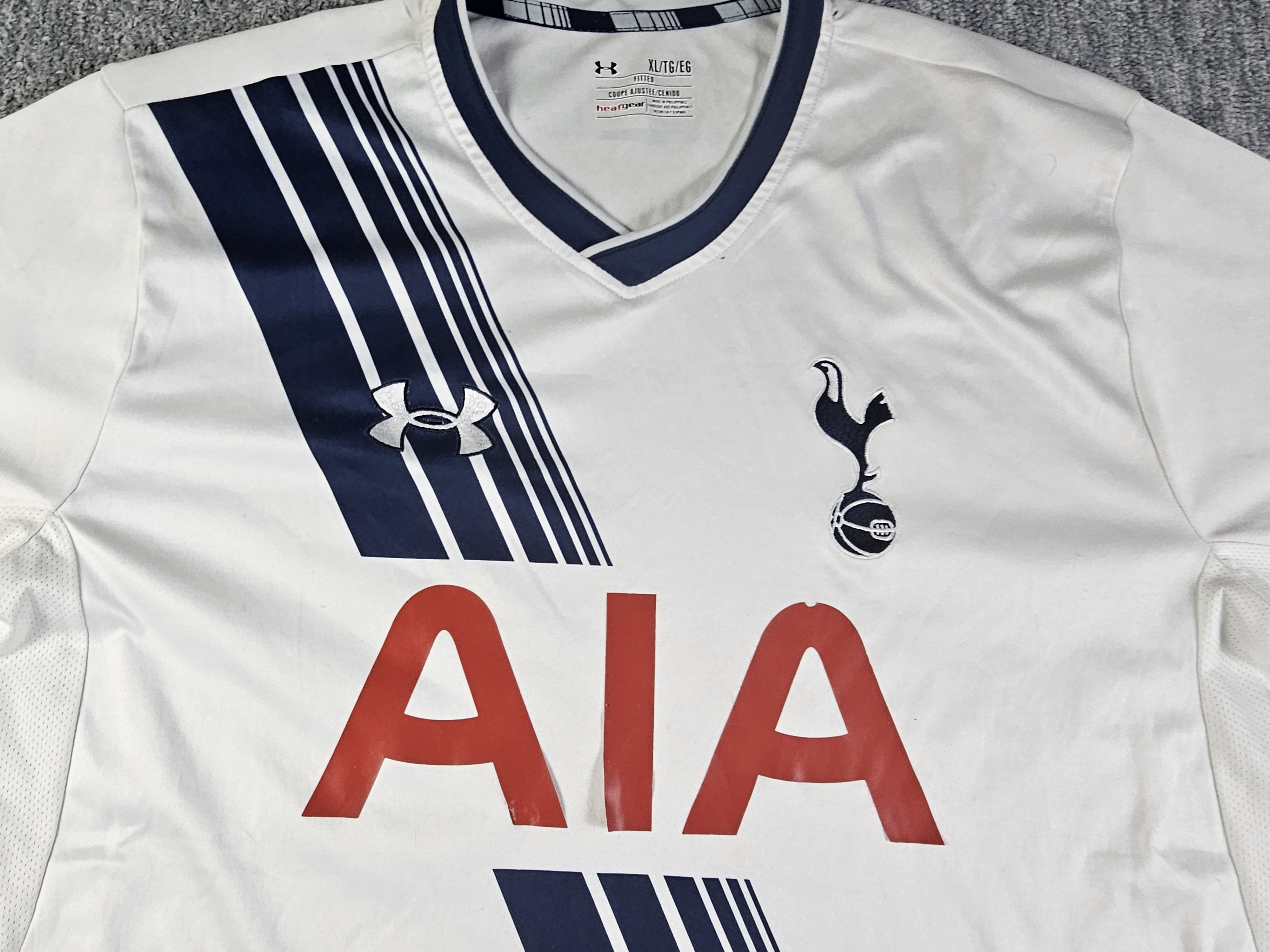 Under Armour Tottenham Hotspur Home Shirt 2015 2016 Men XL Under Armour Size US XL / EU 56 / 4 - 2 Thumbnail
