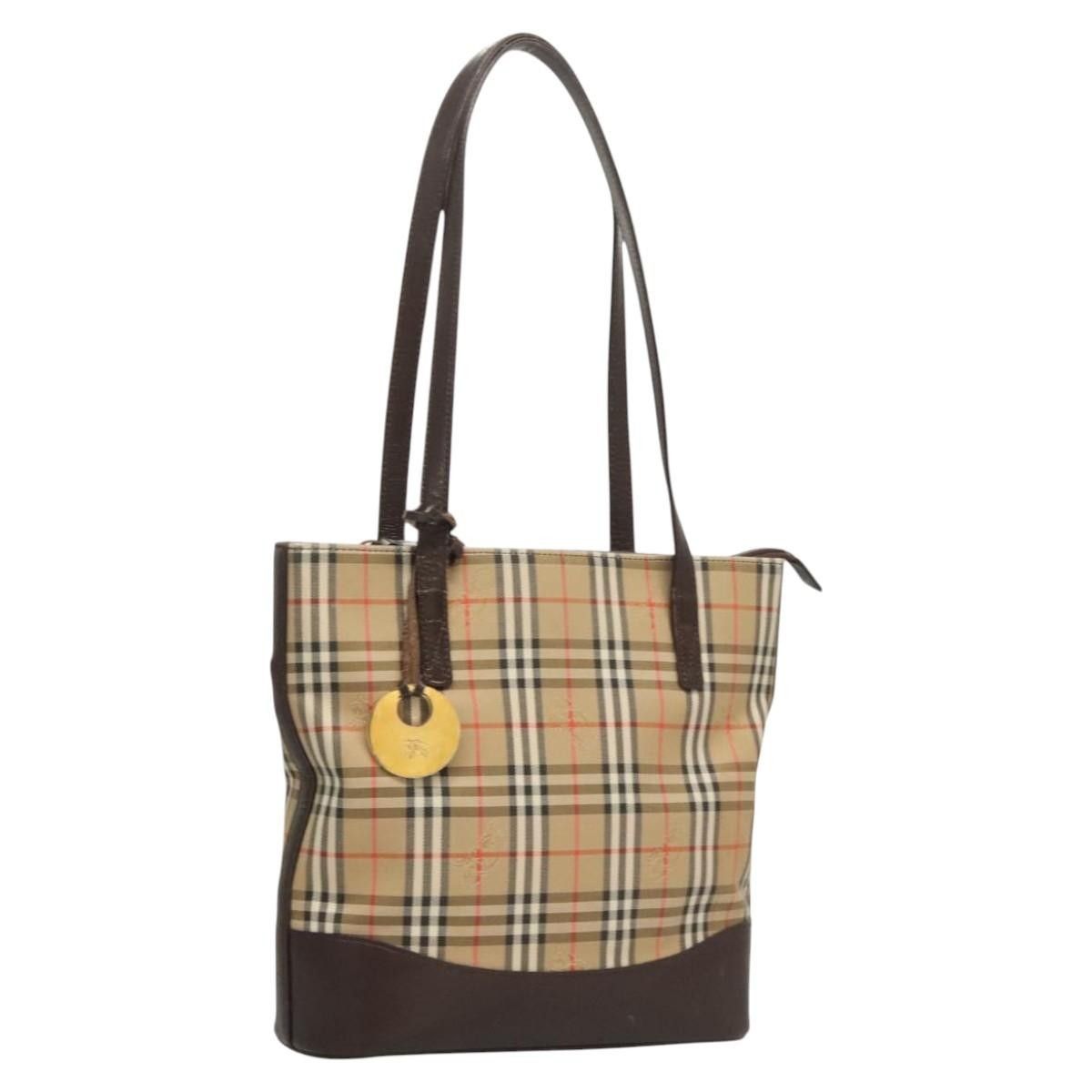 Burberry Burberry Nova Check Tote canvas check pattern Size ONE SIZE - 1 Thumbnail