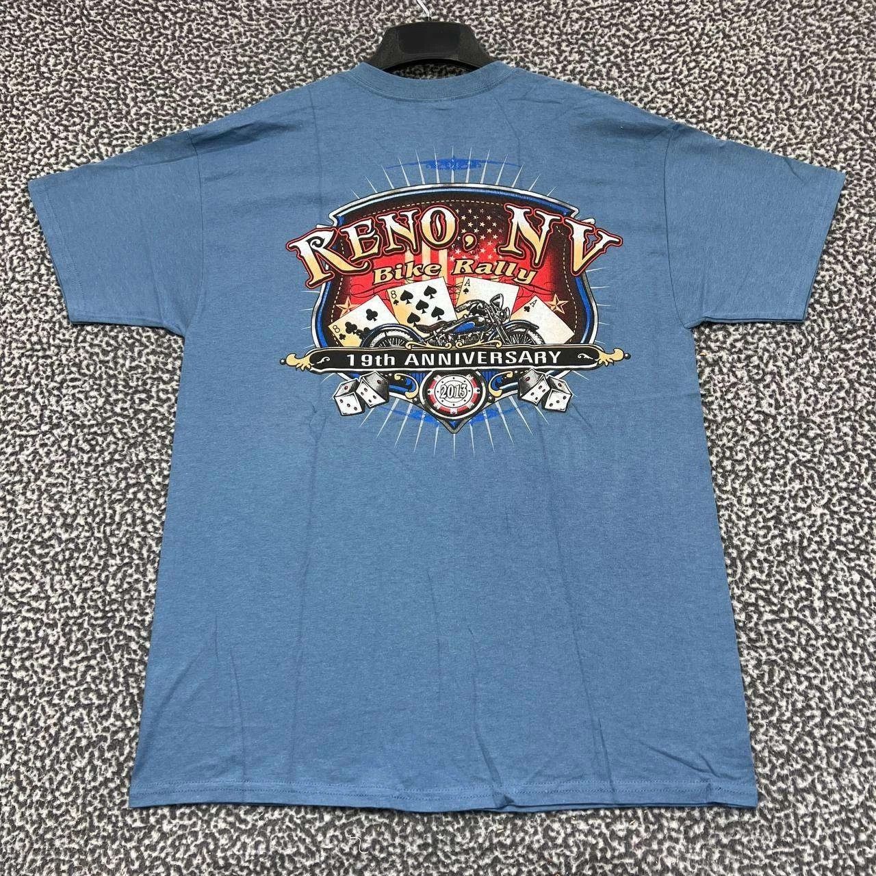 Other Vintage Reno Bike Rally Shirt Men L Short Sleeve Deadstock Size US L / EU 52-54 / 3 - 2 Thumbnail