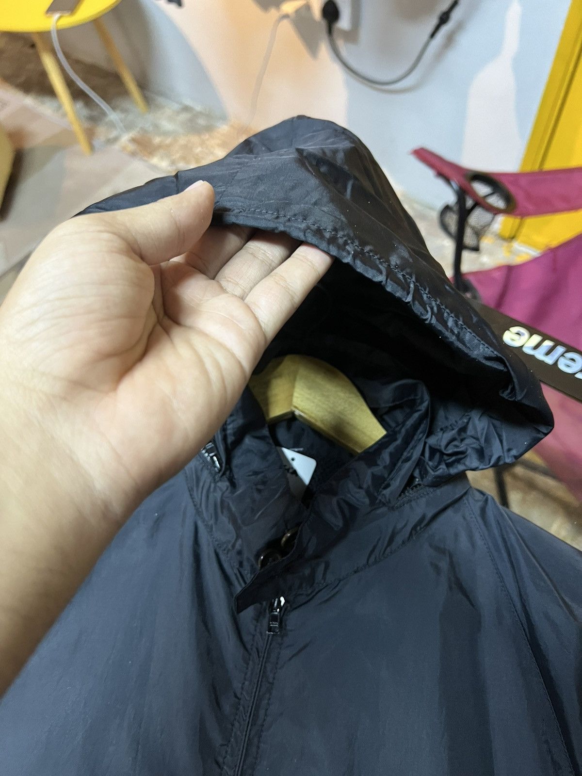 CABANE de ZUCCa × Zucca Zu-81 FC 165 Reflective Windbreaker is­s­ey miyake’s Zucca Size US M / EU 48-50 / 2 - 6 Thumbnail