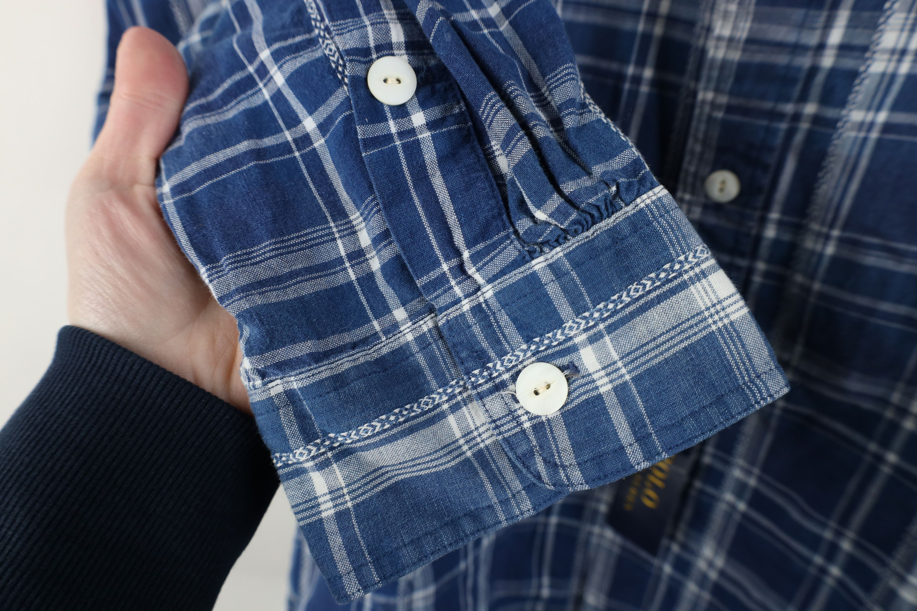 Ralph Lauren Deadstock Vintage Ralph Lauren Pocket Flannel Button Shirt Size US XXL / EU 58 / 5 - 7 Thumbnail