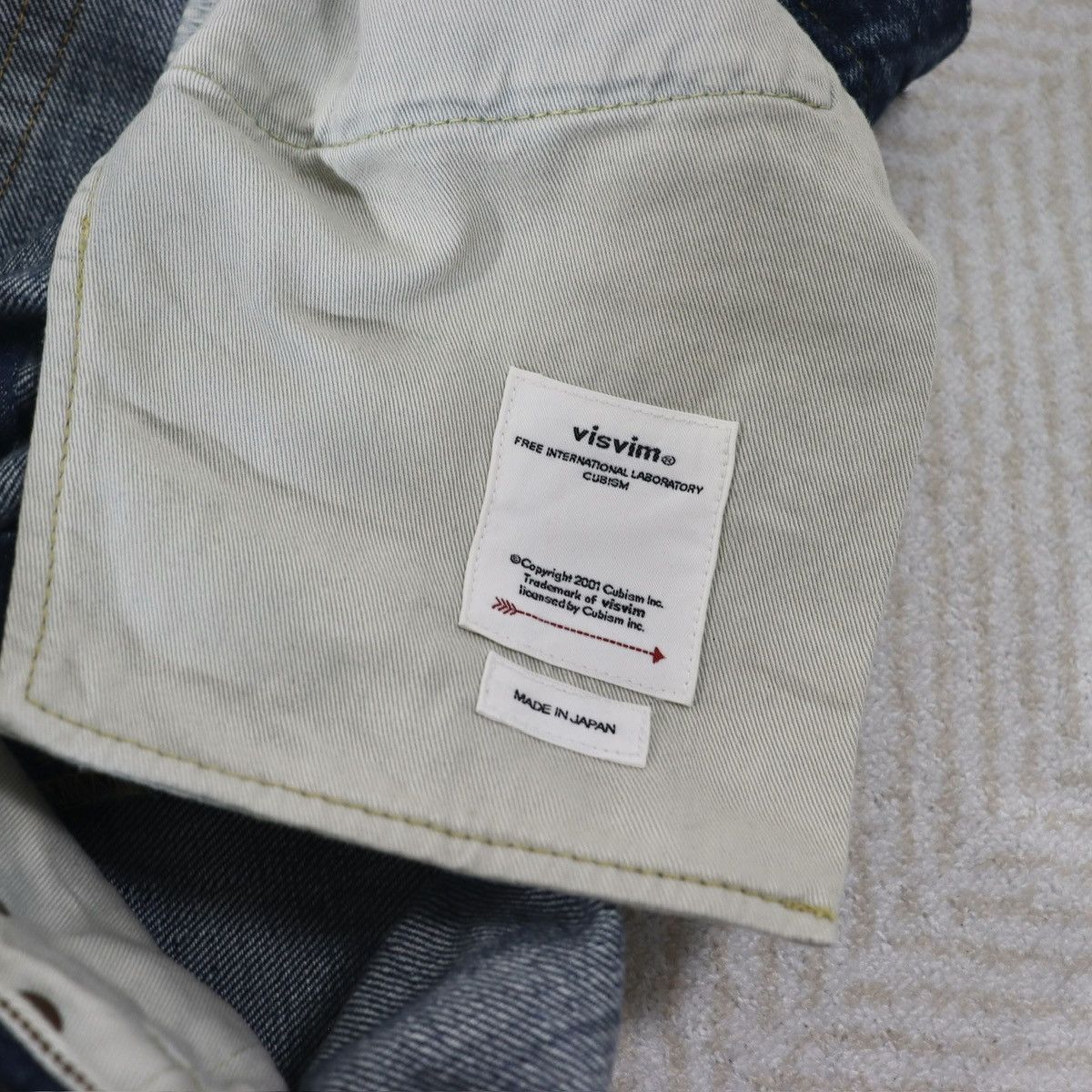 VISVIM 19AW JOURNEYMAN PANTS TACKED CRASH “Peerless”