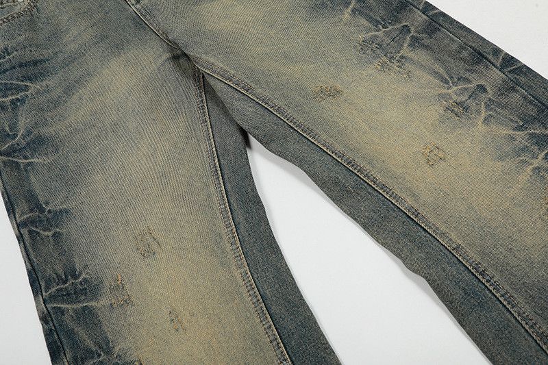 Vintage American high-street retro flared jeans for men Size US 34 / EU 50 - 4 Thumbnail
