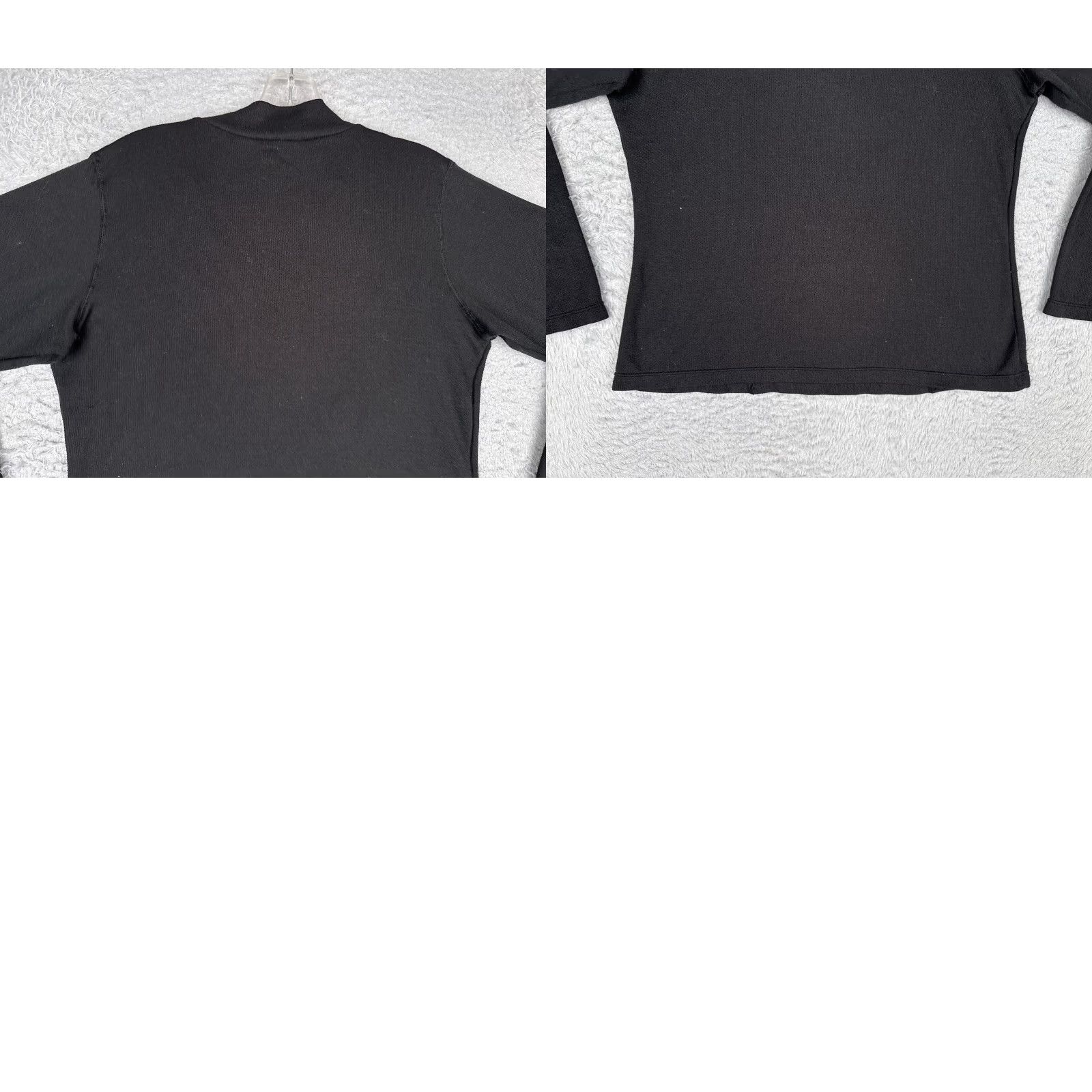 The North Face The North Face Sweatshirt Women M Black 1/4 Zip Long Sleeve Polyester READ Size M / US 6-8 / IT 42-44 - 9 Thumbnail