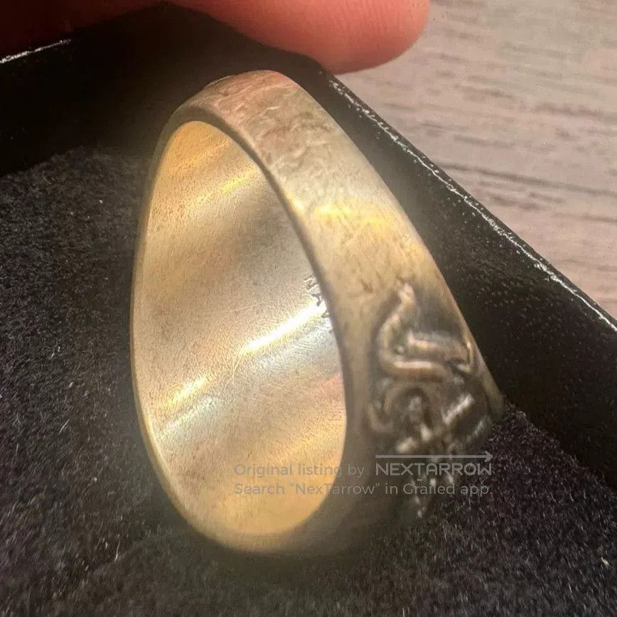 Freewheelers Vintage US Navy Silver Ring Replica. Size ONE SIZE - 4 Thumbnail