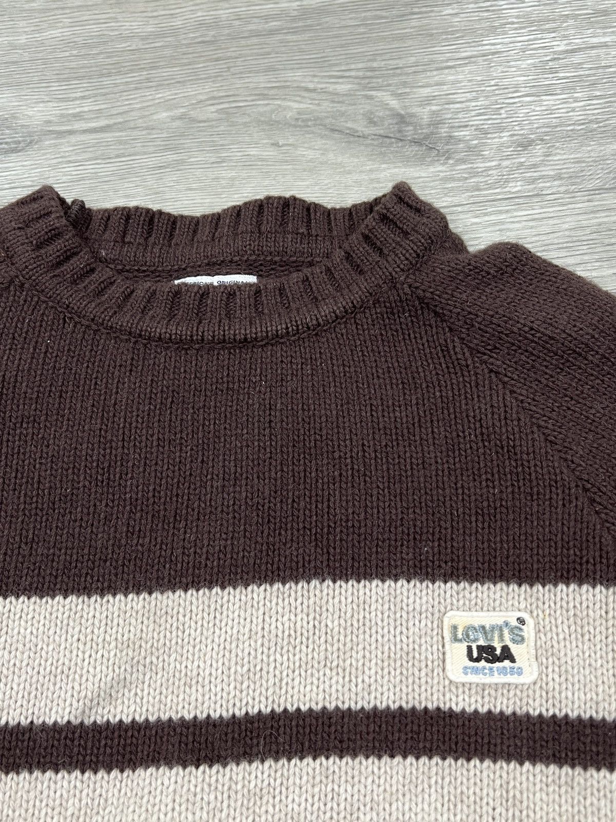 Levi's Vintage Levi’s Knit Wool Sweater Medium Men’s Size M Size US M / EU 48-50 / 2 - 6 Thumbnail