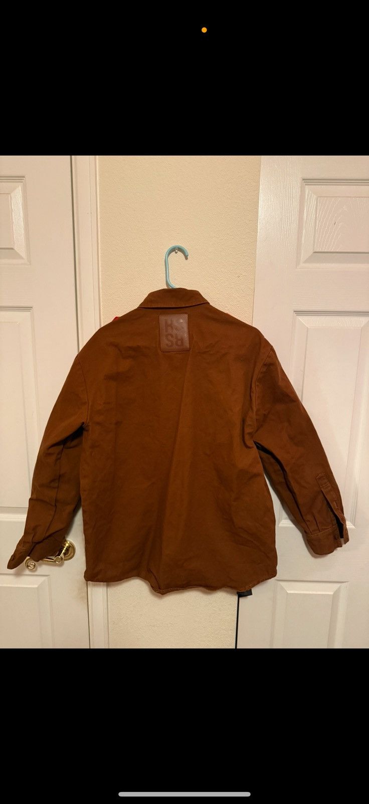 Raf Simons BNWT RAF SIMONS AW22-23 brown pocket shirt Size 50L - 2 Thumbnail