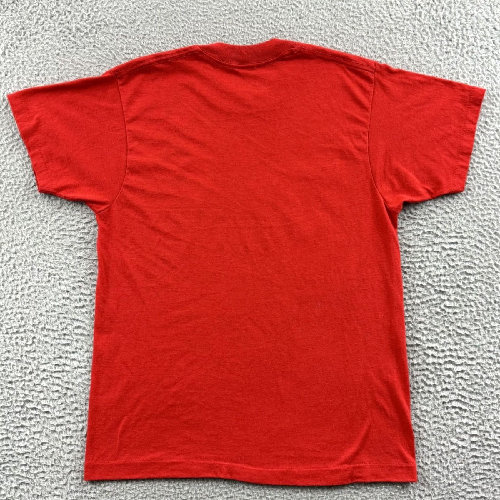 Vintage VINTAGE MTV Screen Stars Shirt Mens M Red Music Short Sleeve Graphic Print 1980s USA Size US M / EU 48-50 / 2 - 7 Thumbnail