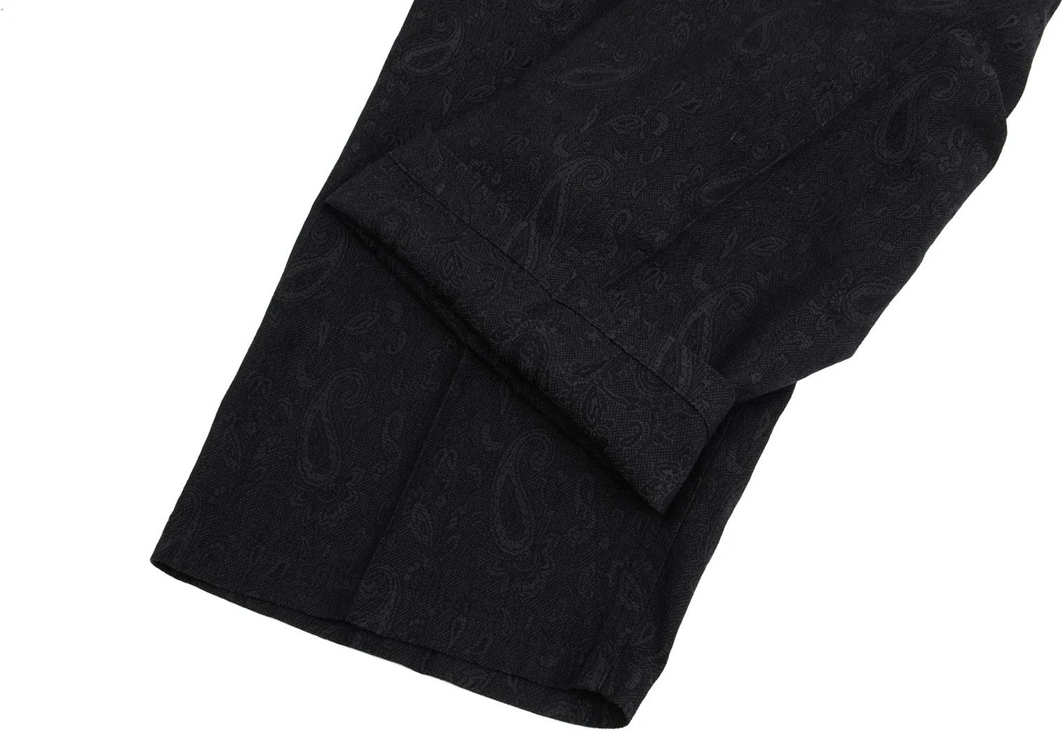 Yohji Yamamoto Yohji Yamamoto Black Cotton Wide Pants Size US 34 / EU 50 - 7 Thumbnail