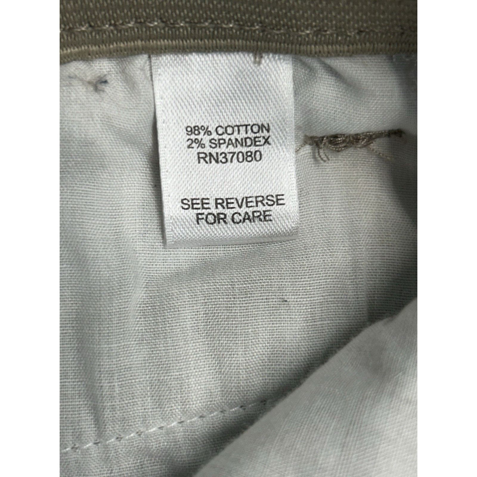 Other Cato Womens Chino Pants Size 8 Beige Classic Fit High Rise Size 30" / US 8 / IT 44 - 2 Thumbnail