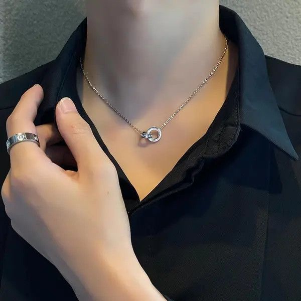 Jewelry Elegant Silver Infinity Necklace - Timeless Charm Size ONE SIZE - 7 Thumbnail