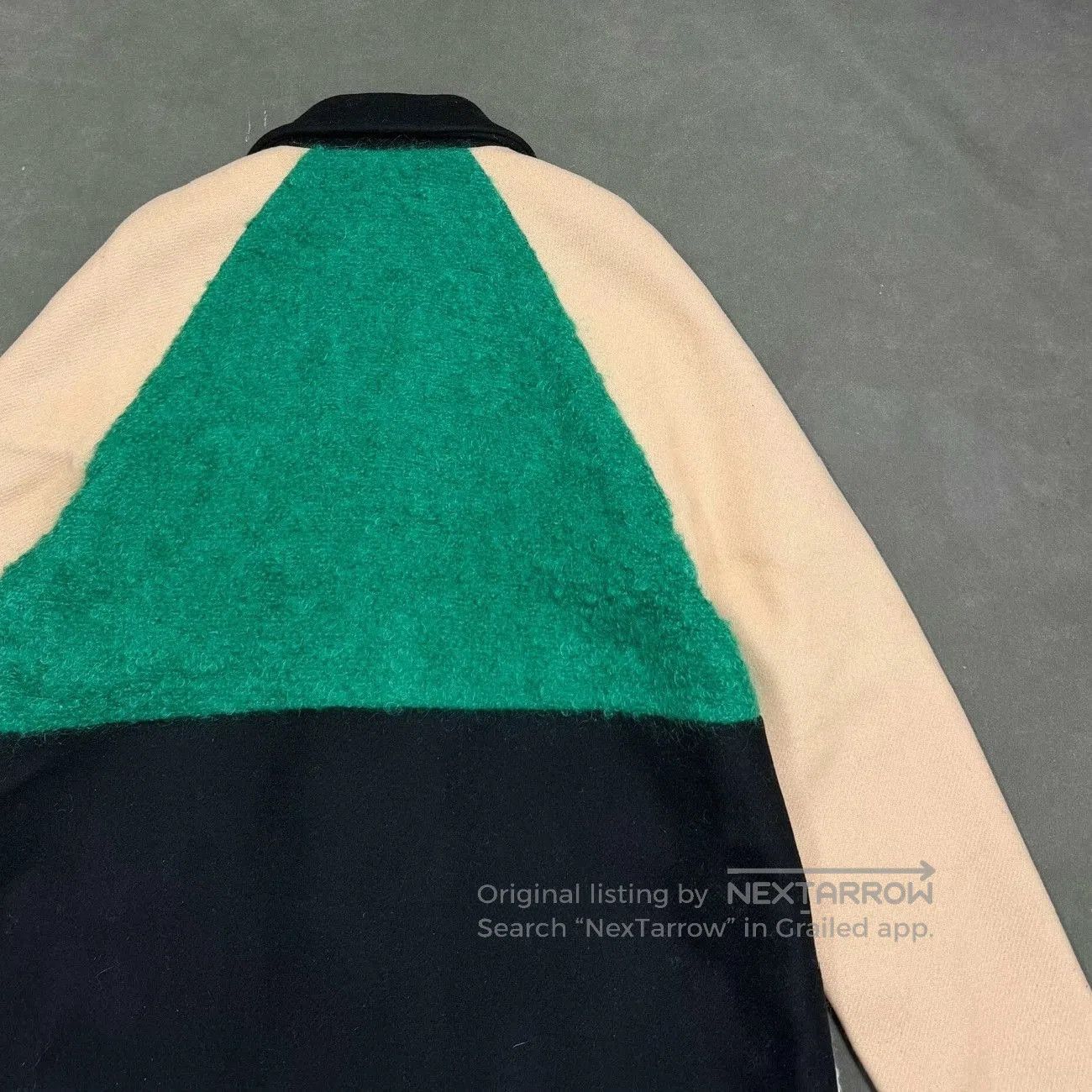MSGM MSGM Women's Colorblock Wool Coat. Size S / US 4 / IT 40 - 4 Thumbnail