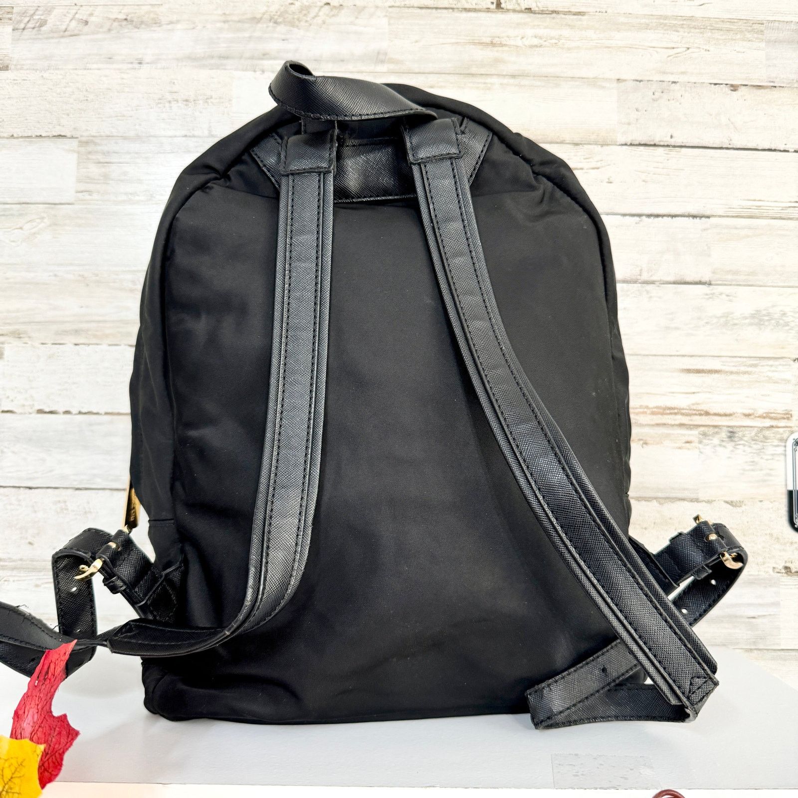 Michael Kors Michael Kors Women Black Nylon Jet Set Travel Large Backpack Size ONE SIZE - 5 Thumbnail