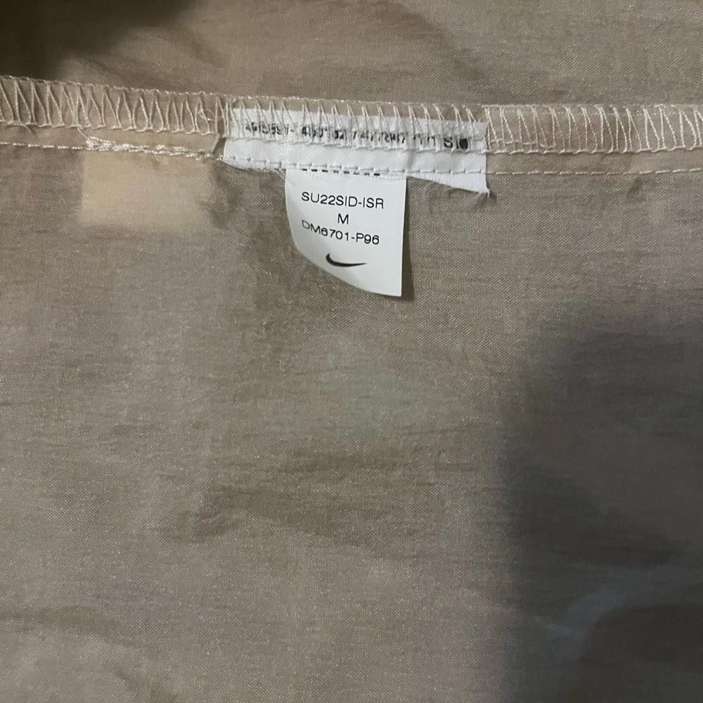Nike Nike Nylon Outer Shell Wind Breaker Zip Jacket Tan Beige Sample Size US M / EU 48-50 / 2 - 9 Thumbnail