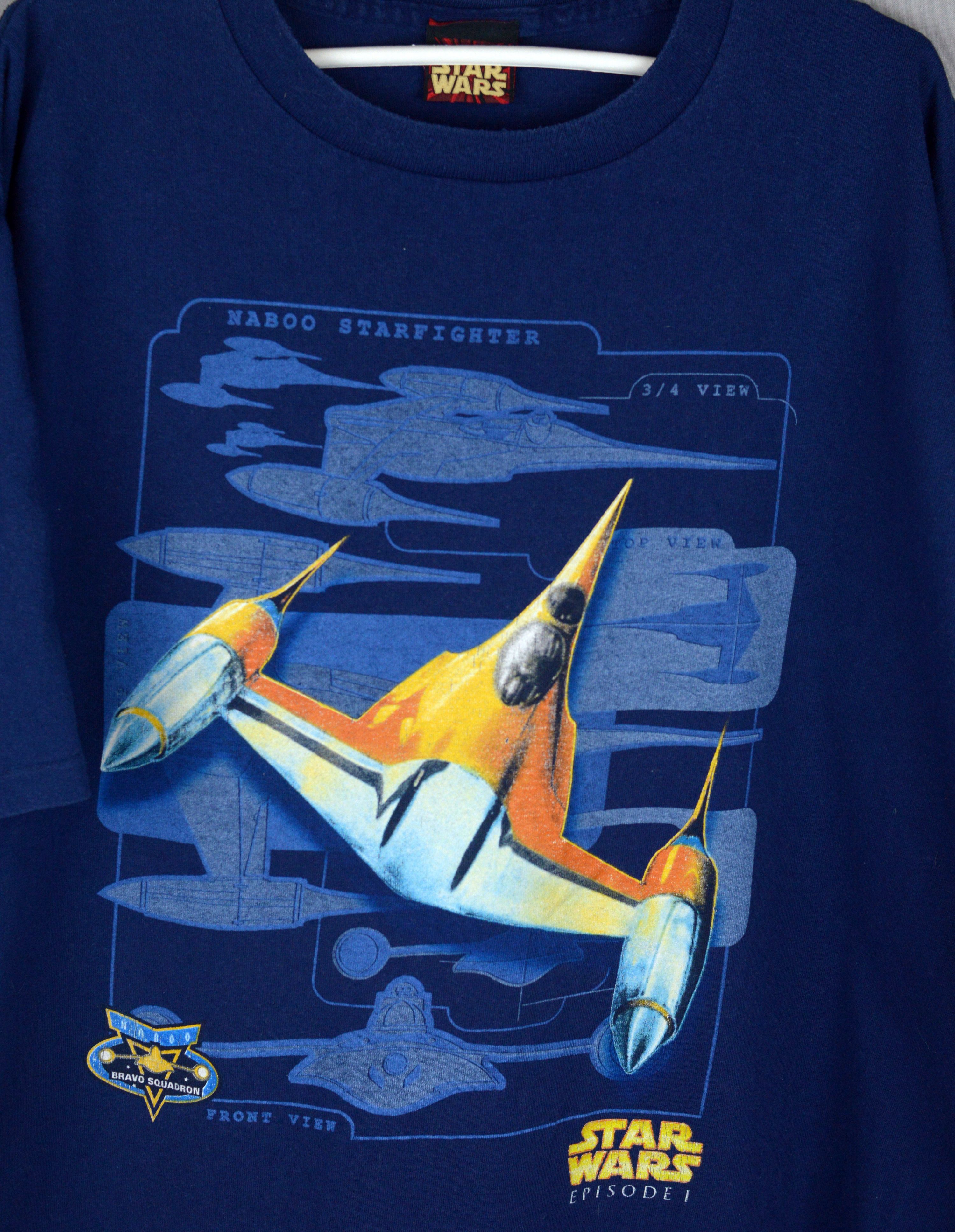 Star Wars × Vintage Vintage Star Wars Lucas Film 90s t shirt Size US XL / EU 56 / 4 - 3 Thumbnail