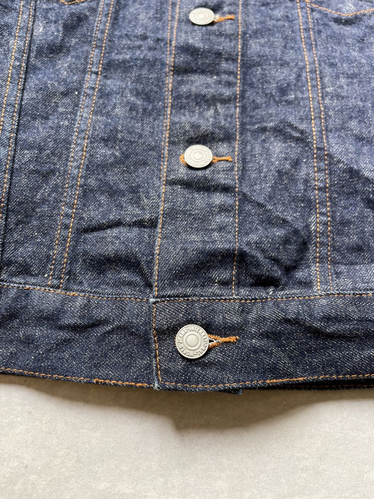Japanese Brand 🔥VINTAGE BRAPPERS INDIGO DENIM TRUCKER JACKET Size US S / EU 44-46 / 1 - 5 Thumbnail