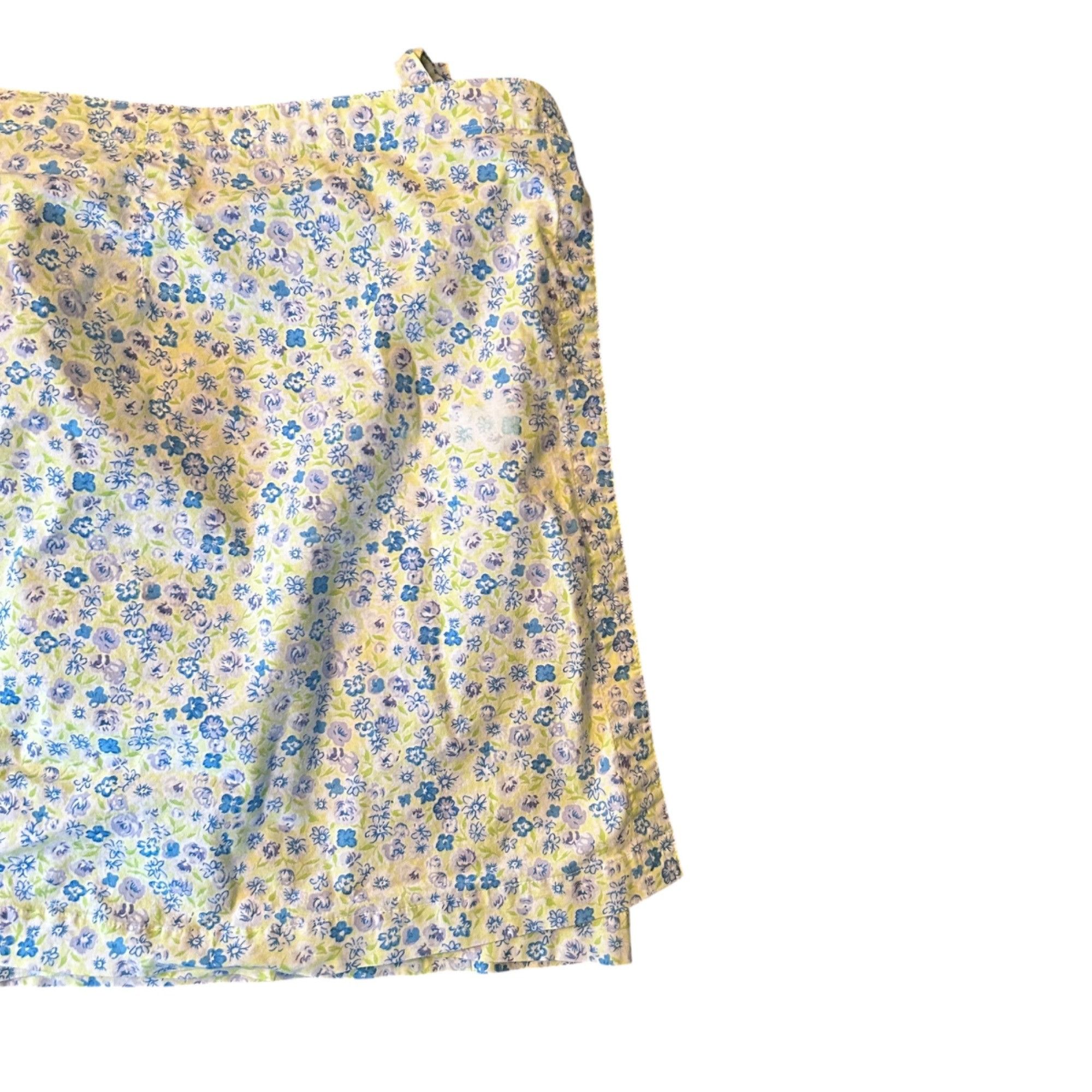 Vintage Vintage Paul Harris Design Y2K Novelty Floral Print Skort 8 Size 30" / US 8 / IT 44 - 4 Thumbnail