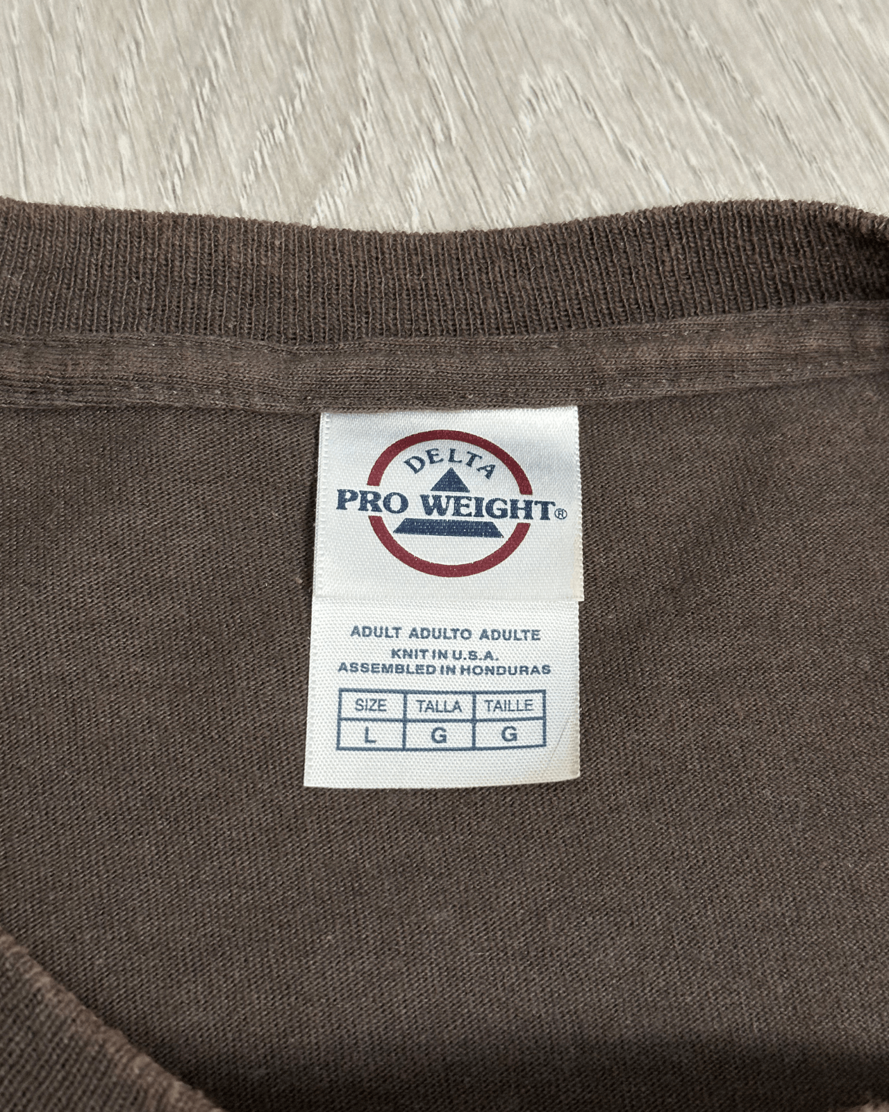 Delta × Vintage Vintage Delta "Bite Me" Creamsicle Brown T-Shirt - Large Size US L / EU 52-54 / 3 - 4 Thumbnail