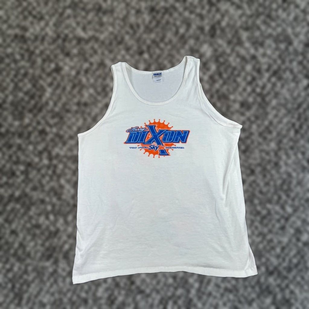 Gildan Vintage Top Fuel Dragster Tank Top Mens Large Larry Dixon Racing Size US L / EU 52-54 / 3 - 1 Thumbnail
