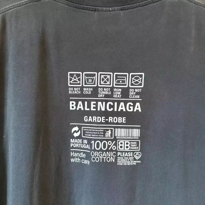Balenciaga Balenciaga Behind the green post-it notes logo pattern bla Size US L / EU 52-54 / 3 - 3 Thumbnail