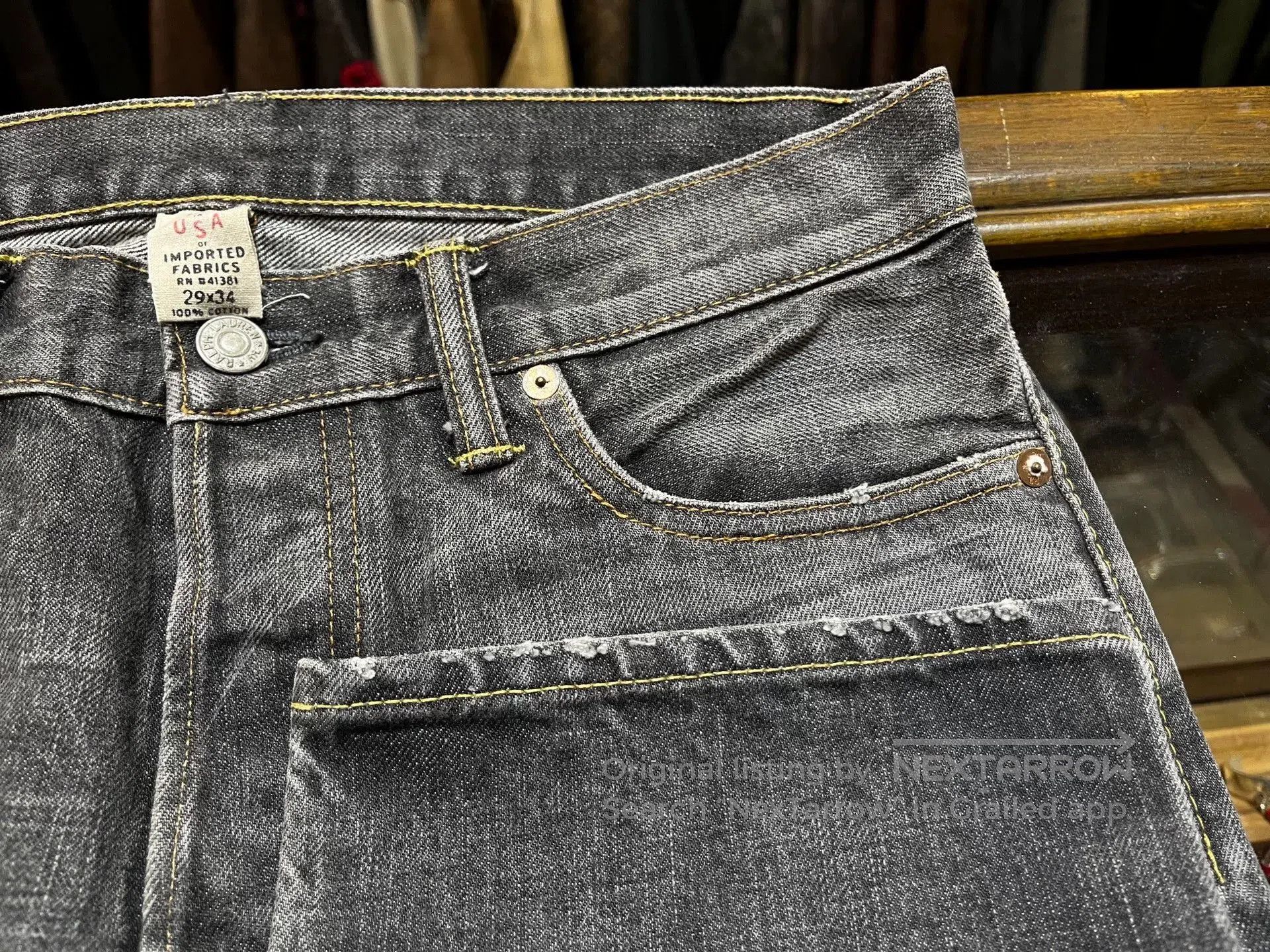 RRL Ralph Lauren vintage straight leg denim jeans by RRL. Size US 29 - 4 Thumbnail
