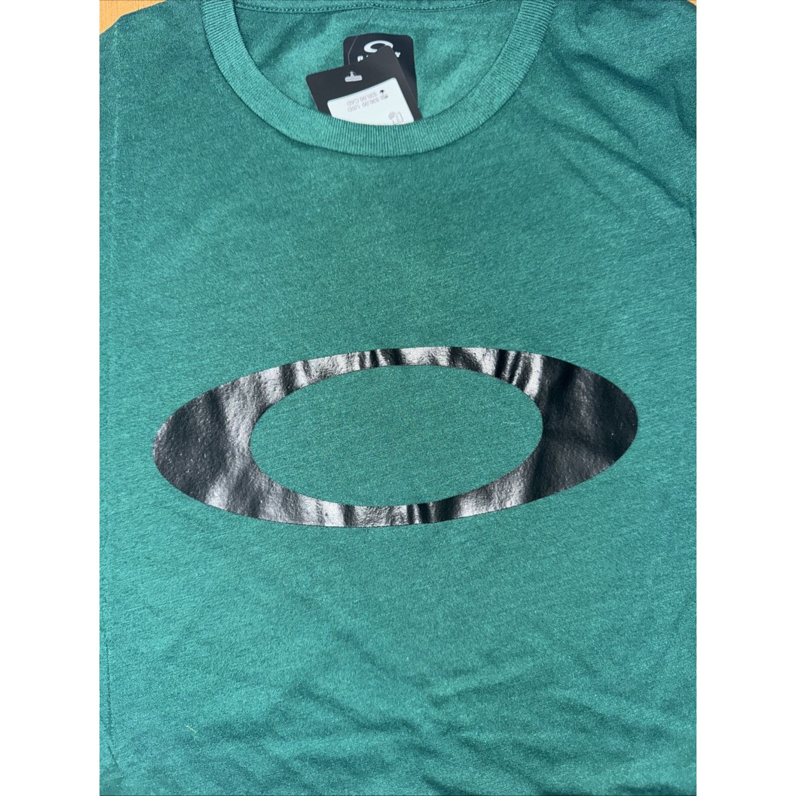 Oakley Oakley O-Bold Eclipse T-Shirt Viridian Green Large 22x29 Size US L / EU 52-54 / 3 - 2 Thumbnail