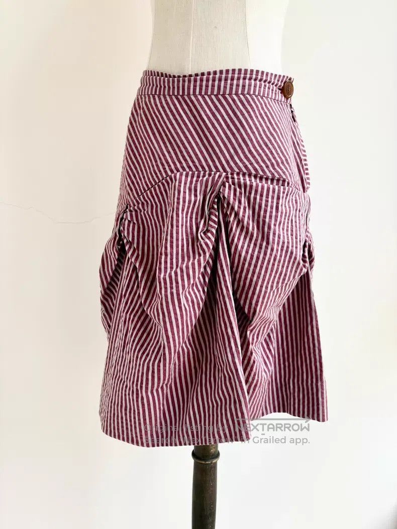 Other Vivienne Westwood Red tartan irregular pleated half skirt Size 26" / US 2 / IT 38 - 1 Thumbnail