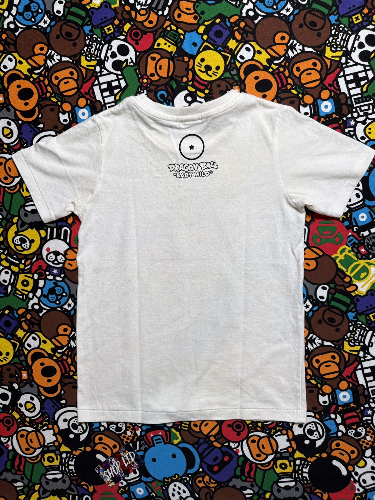 Bape A Bathing Ape X Dragonball Goku & Milo Tee Size XXS / US 00 / IT 34 - 9 Thumbnail