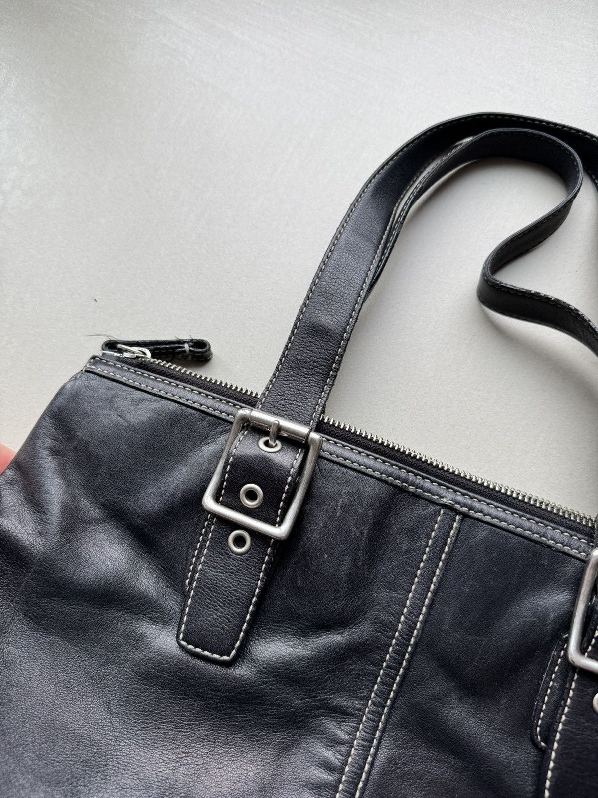 Coach Black Leather Bag Archive