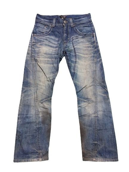 Japanese Brand Back Number Black Jeans Size US 30 / EU 46 - 1 Thumbnail