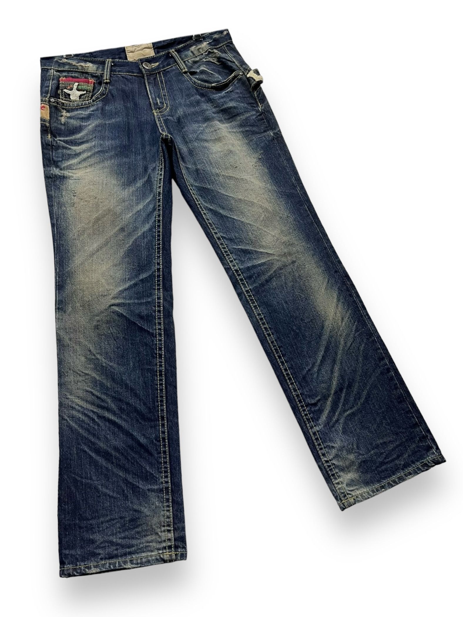 Vintage LASTOFFER 🔥 YOSHITOMO NARA x LOLITA Exotic Artist Denim Size 32" / US 10 / IT 46 - 13 Thumbnail
