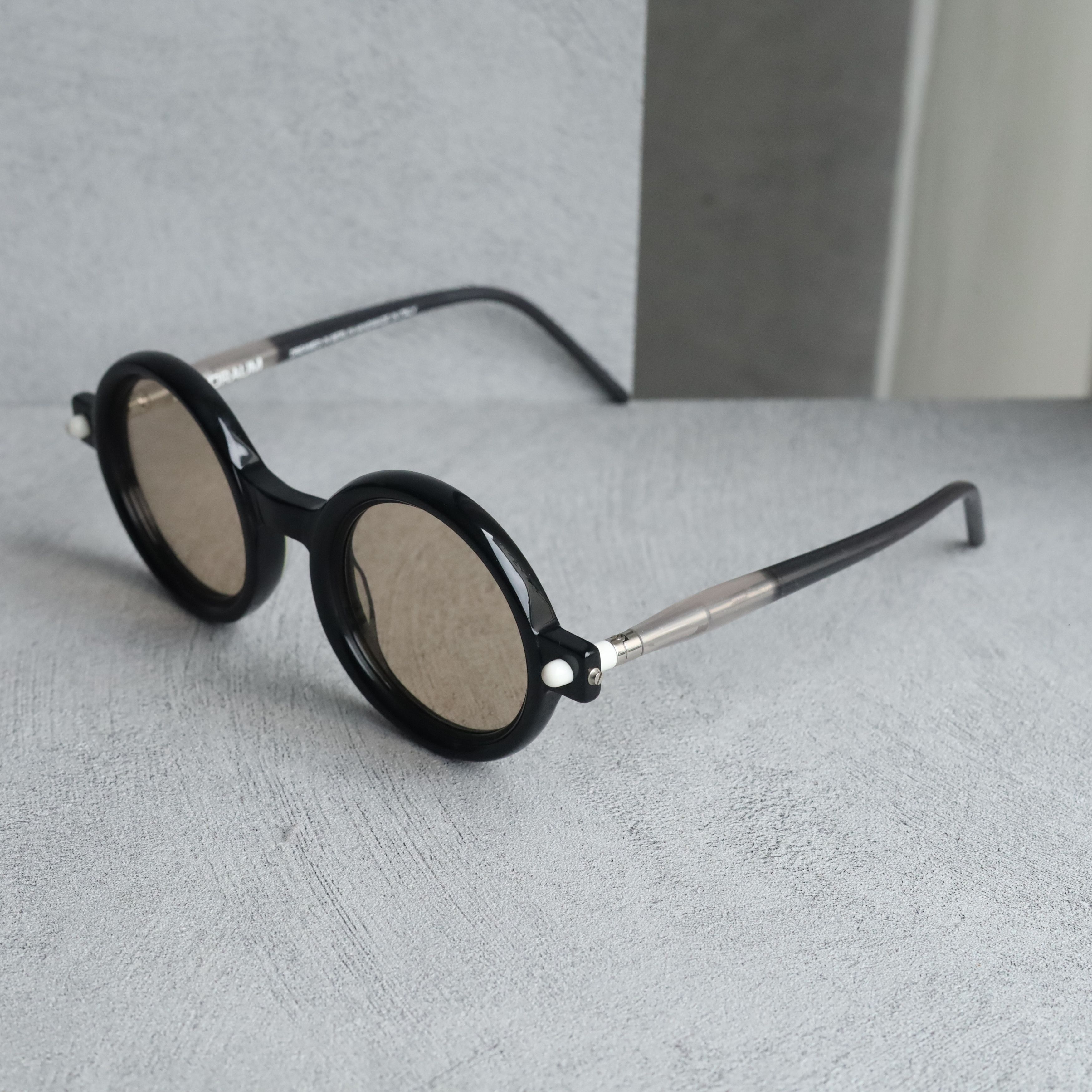 image of Kuboraum P1 Bs Gy Sunglasses in Black, Men's