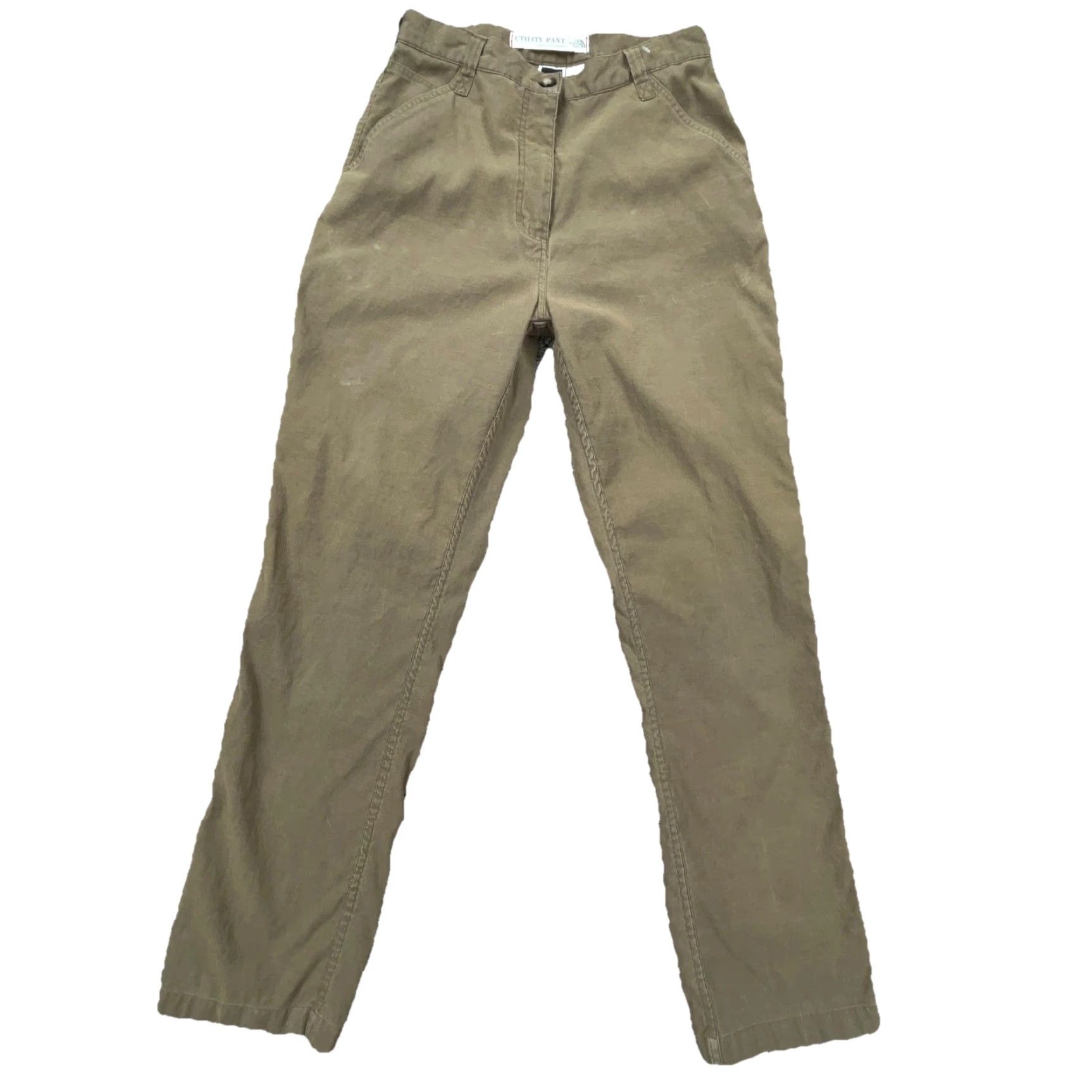 The North Face The North Face Pants Women 12 Green Khakis Outdoor Utility Pocket Pockets Straight Regular Rise Mid 30 In Inseam Cotton Twill Size 34" / US 12 / IT 48 - 2 Thumbnail