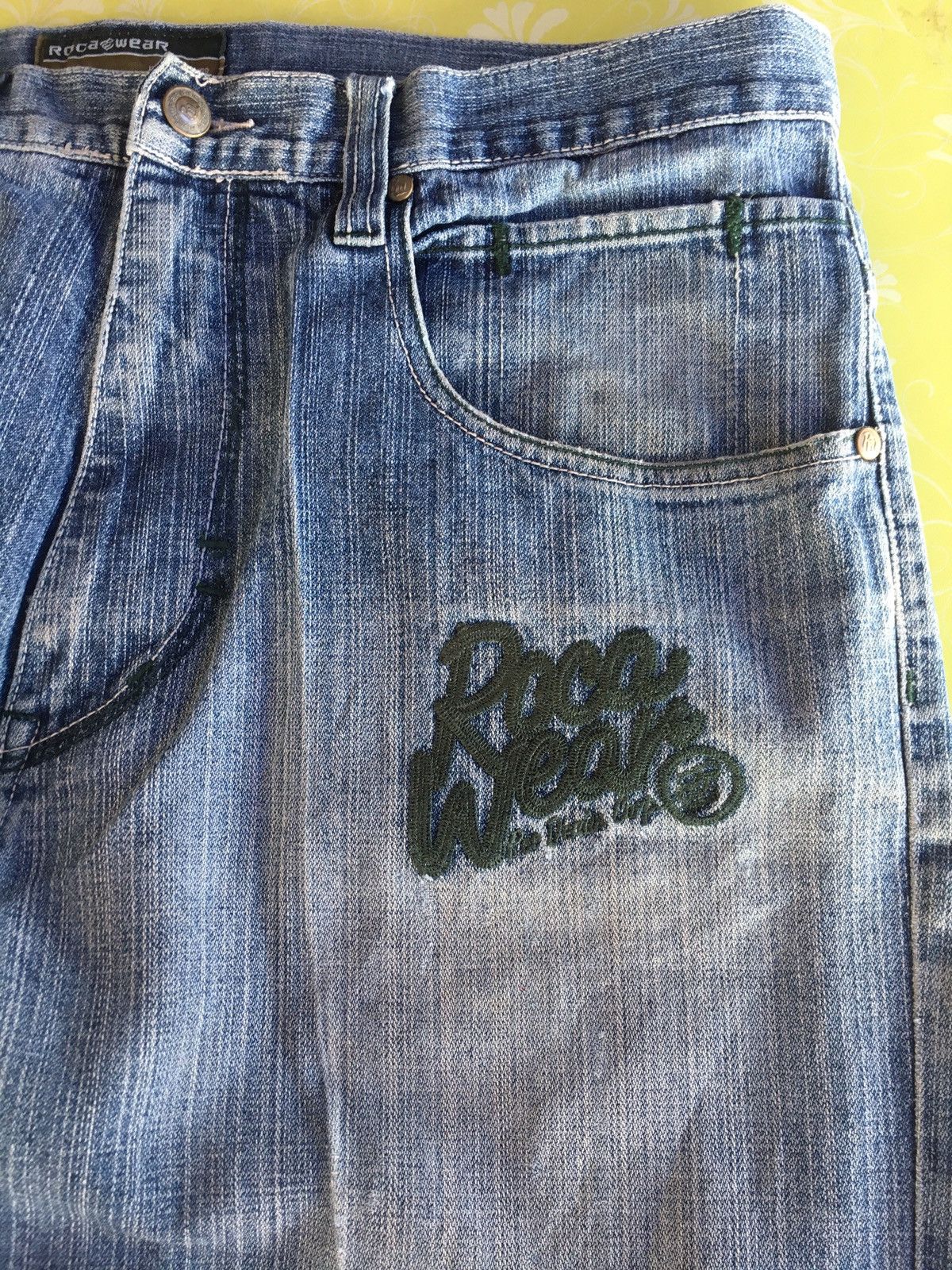 Roca wear embroidered patches