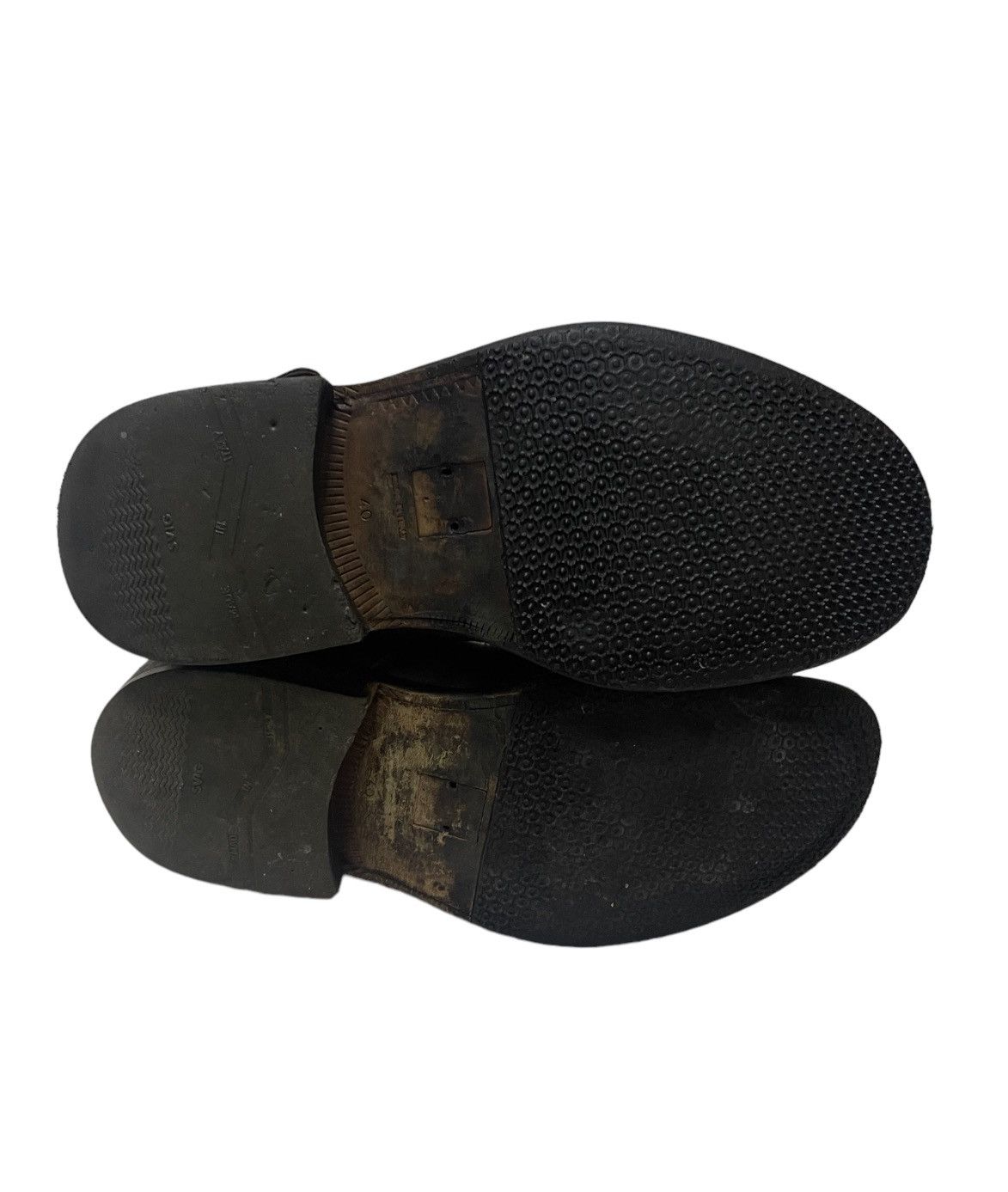 Belstaff × Leather Belstaff Motorcycle Boots 9us 8uk Made in Italy Biker Size US 9 / EU 42 - 11 Thumbnail