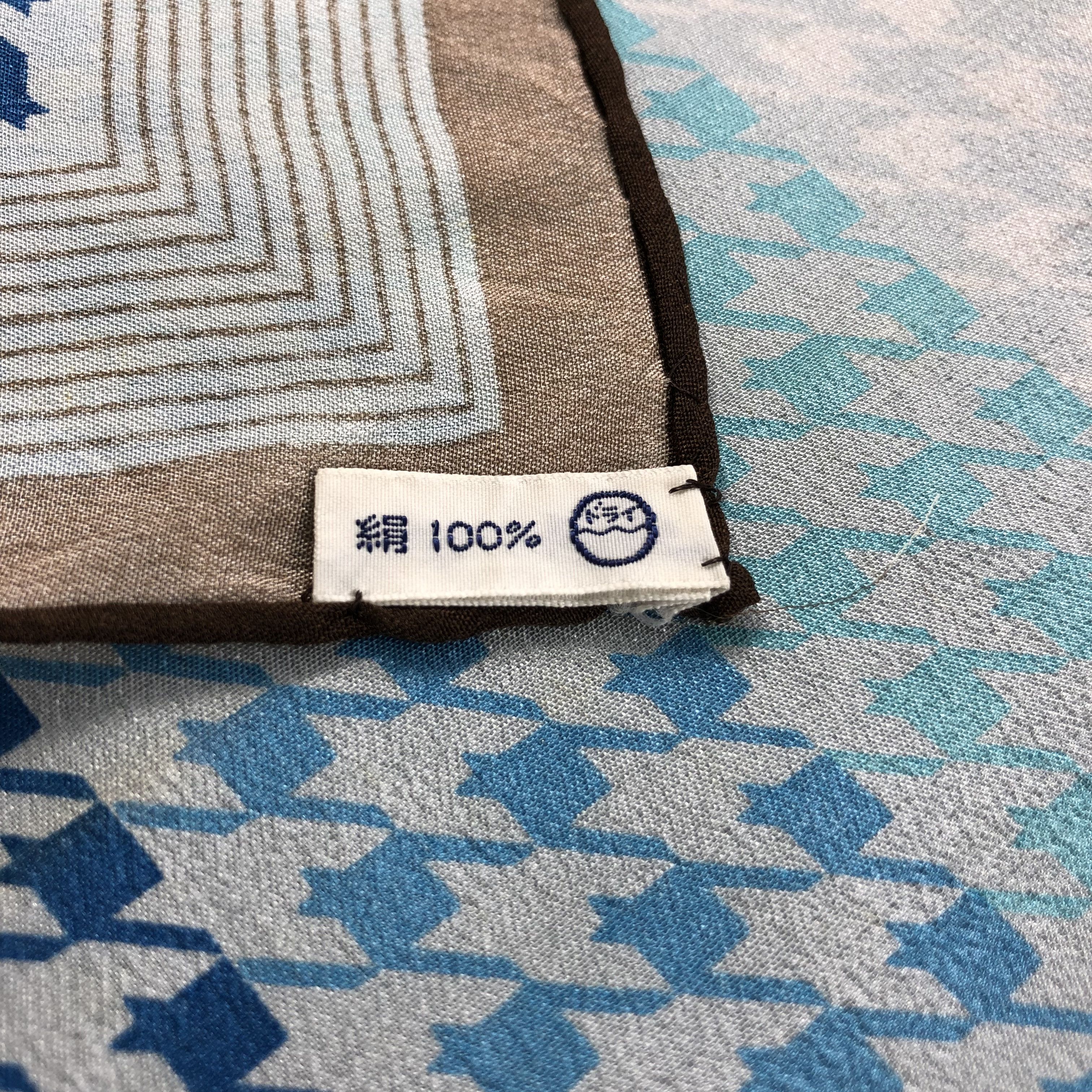 Hardy Amies Vintage Hardy Amies Hounds Tooth Silk Scarf M307 Size ONE SIZE - 9 Thumbnail