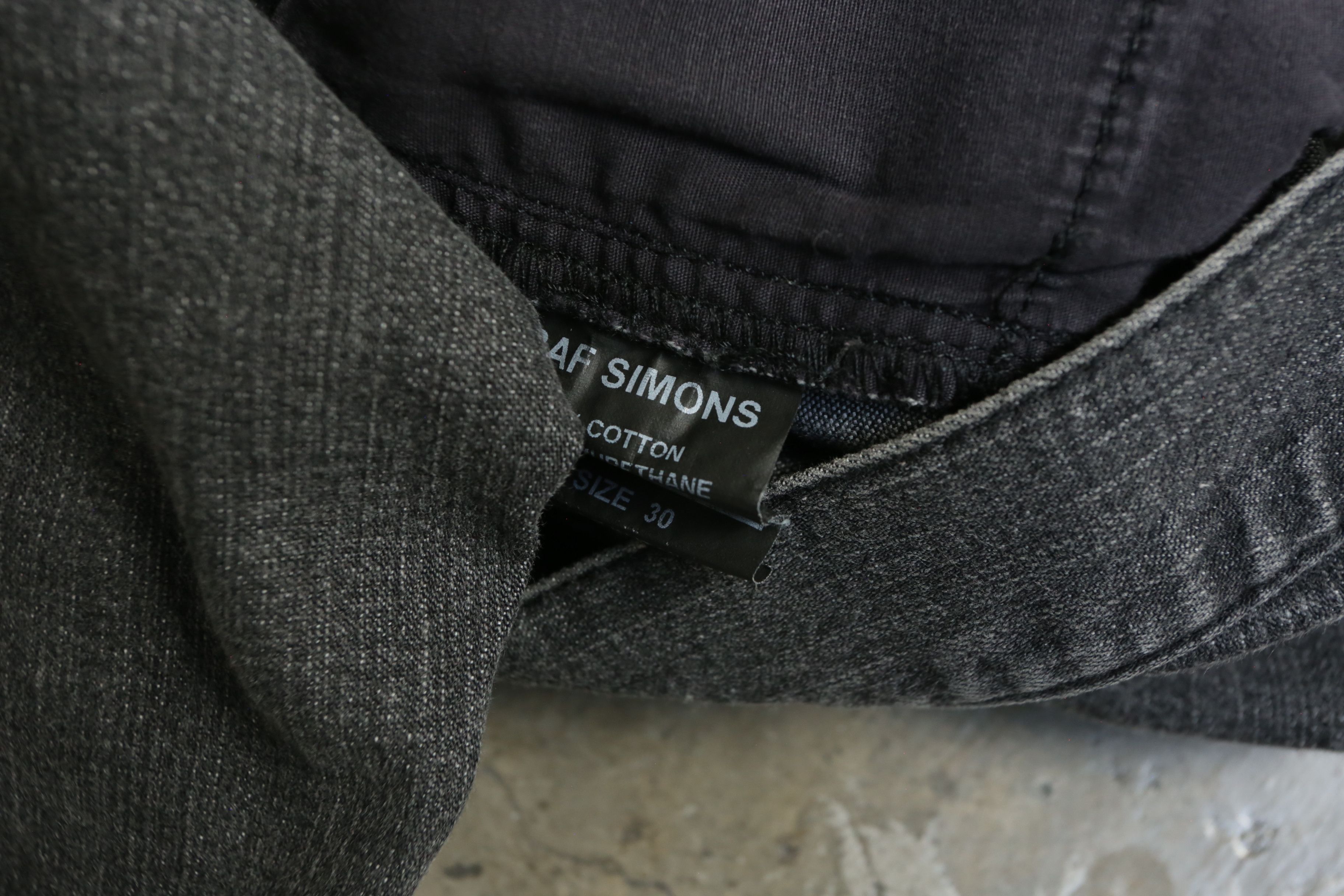 Raf Simons Raf Simons - Cropped Denim Jean Size US 30 / EU 46 - 5 Thumbnail