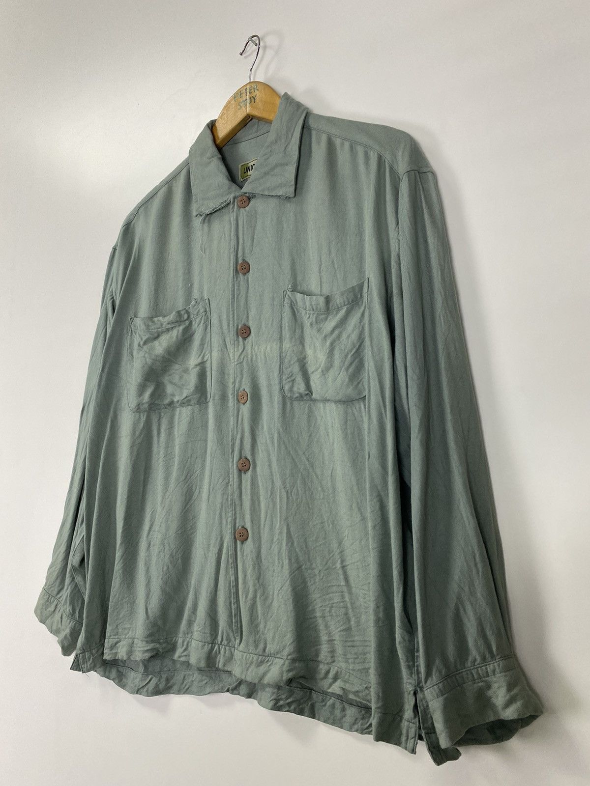 Uniqlo × Vintage Vintage Uniqlo Button Up Size US L / EU 52-54 / 3 - 3 Thumbnail