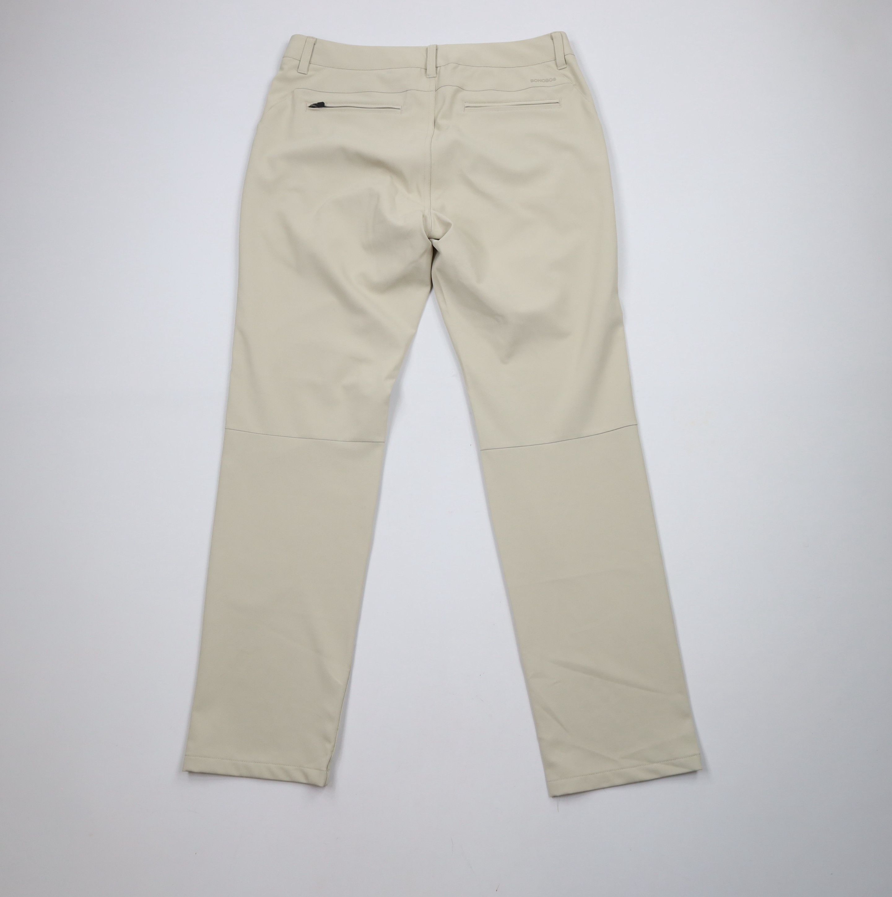 Bonobos × Vintage Bonobos Golf Stretch Flat Front Tech Golf Chino Pants Beige Size US 32 / EU 48 - 7 Thumbnail