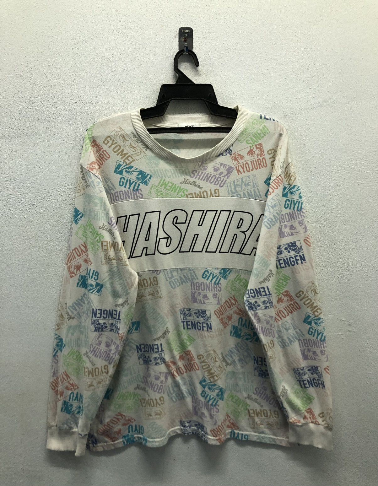 Anime Demon Slayer Kimetsu No Yaiba Hashira Long Sleeve T-Shirt Size US XL / EU 56 / 4 - 1 Thumbnail