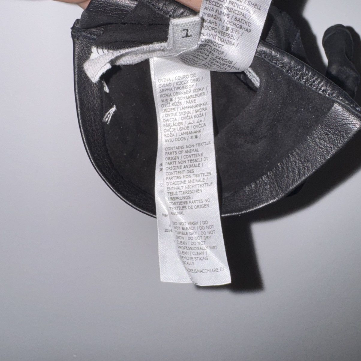 Maison Margiela RUNWAY Maison Margiela Leather Riding Gloves Size ONE SIZE - 4 Thumbnail